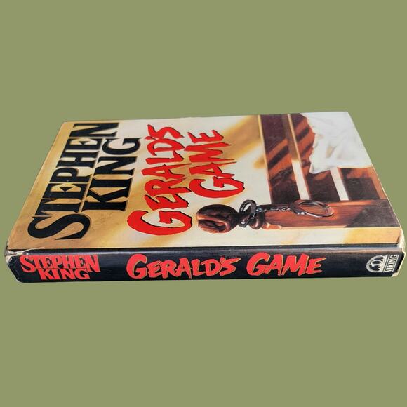 First Edition 1992 Stephen King's "Gerald's Game" Hardcover Novel - Picture 4 of 5